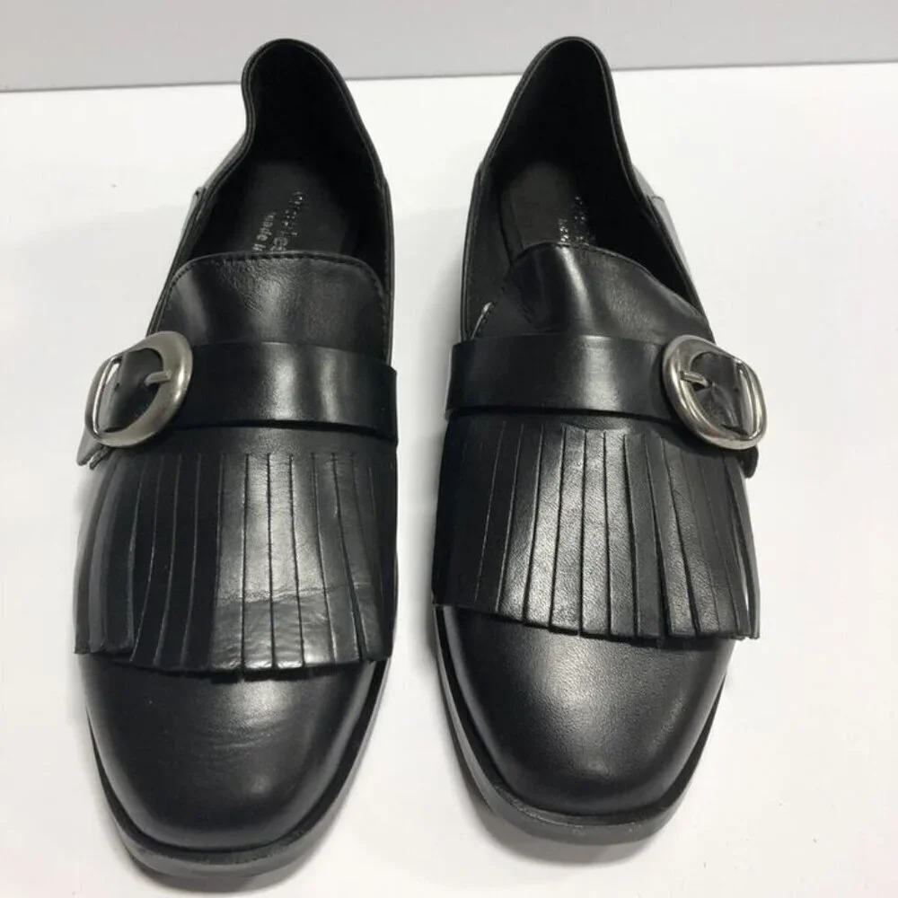 Charles David Women's Dame, Black Slip-On Loafers, Size US6 M EUR36
